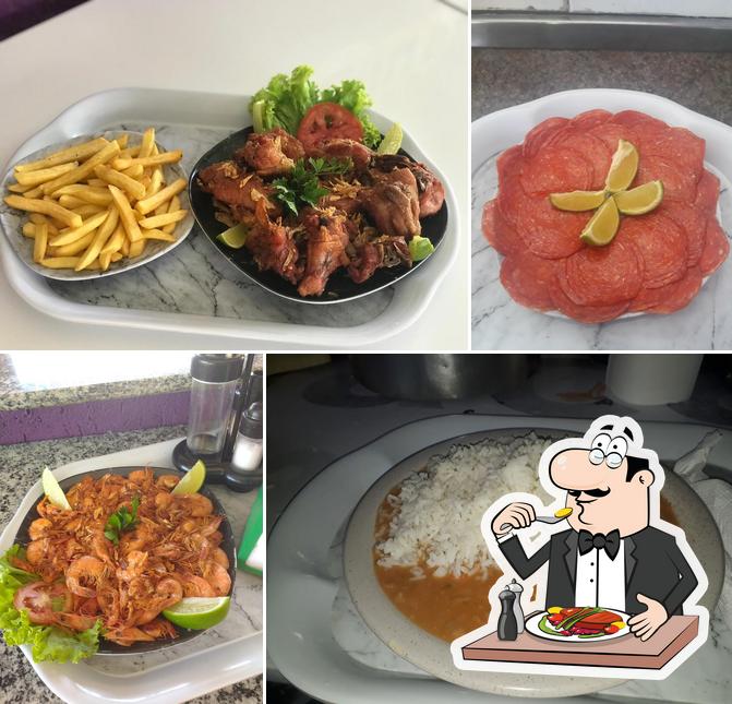 Platos en Styllu's piscinas bar espaço do samba