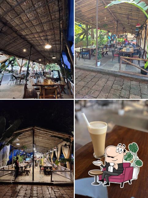 The interior of CAFFE SICILY