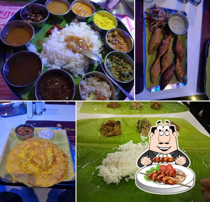 Meals at Nellai Saravana Bhava