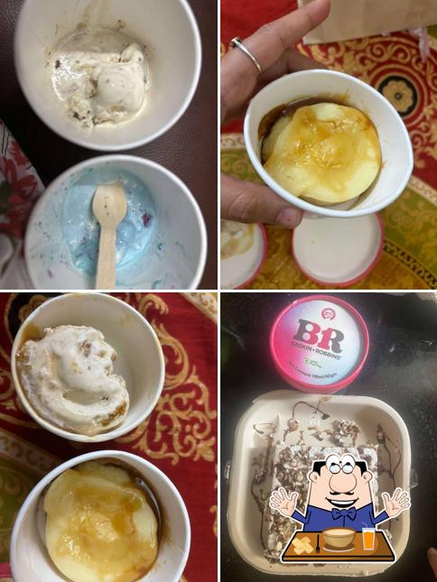 Clam chowder at Baskin Robbins - Ice Cream Desserts