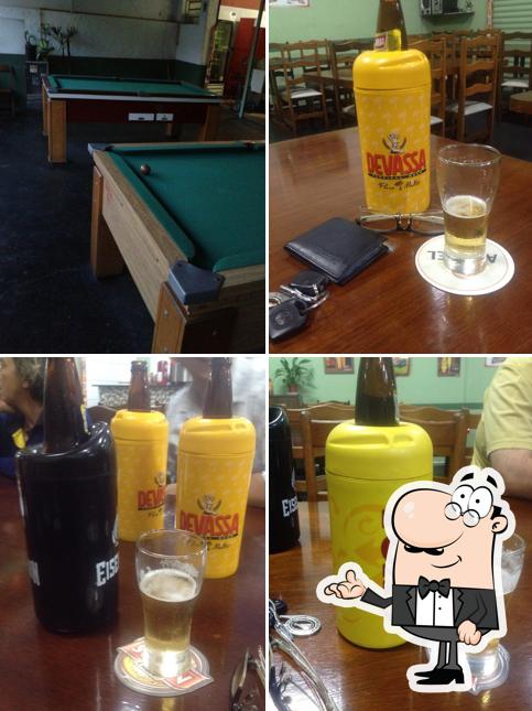 O interior do Hot Ball - Bar do Lazinho