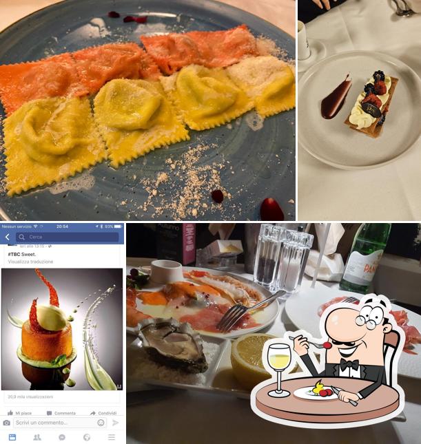 Platti al Ristorante La Forchetta Parma