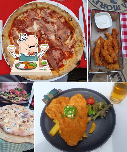 Calamars frites à Roma