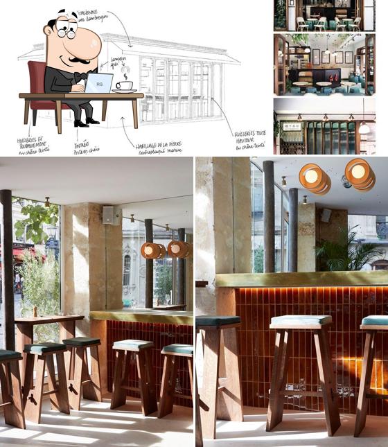 Découvrez l'intérieur de Django - Restaurant Pigalle