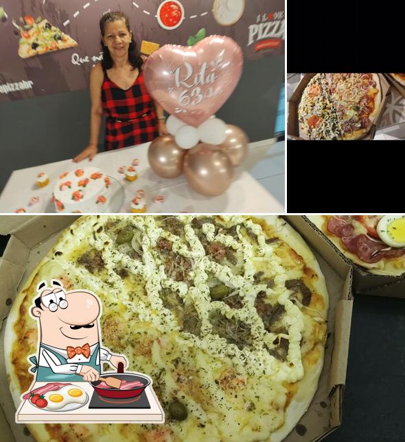 Omeletes em I Love Pizza