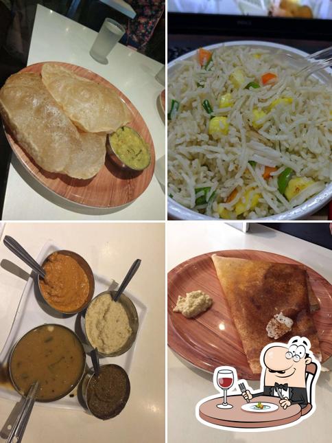Food at Sri Sairam Parlour