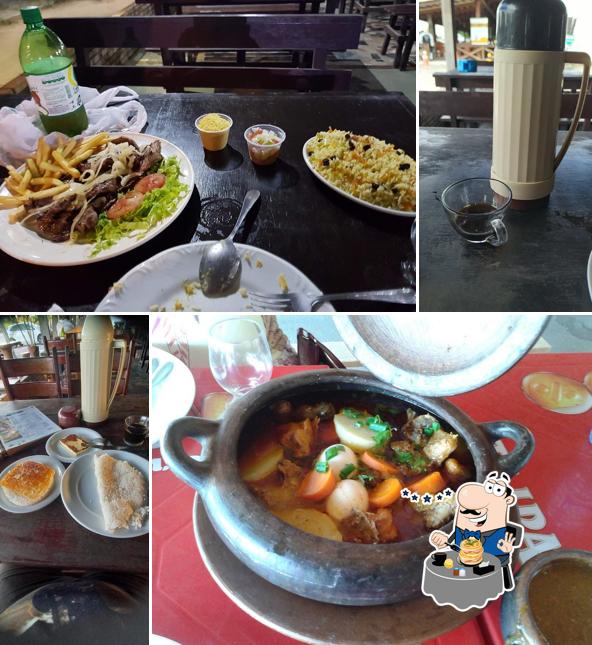 Creme brulée em Restaurante Maria Chiquinha