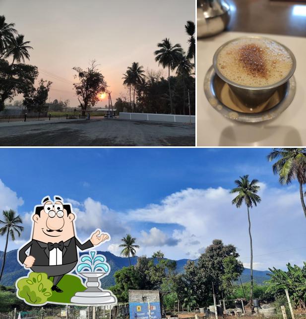 The photo of Adyar Ananda Bhavan - A2B’s exterior and beverage