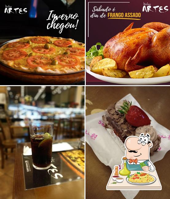 Mousse de chocolate em Padaria Belas Artes Embu