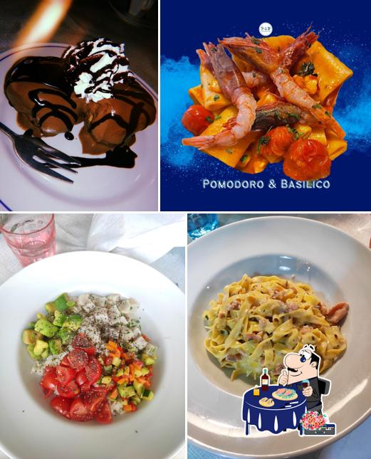 Sashimi al Pomodoro e Basilico