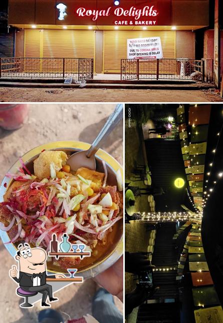 The interior of ROYAL DELIGHTS CAFE & BAKERY