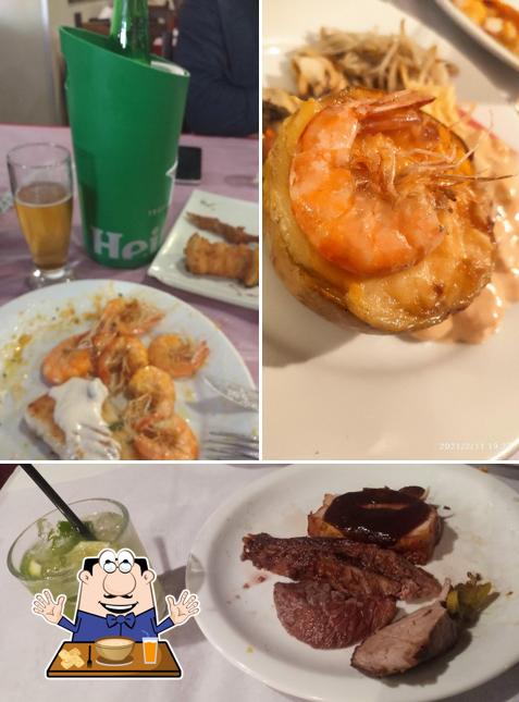 Platos en Restaurante Mar e Terra