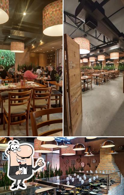 O interior do Tempero de Minas