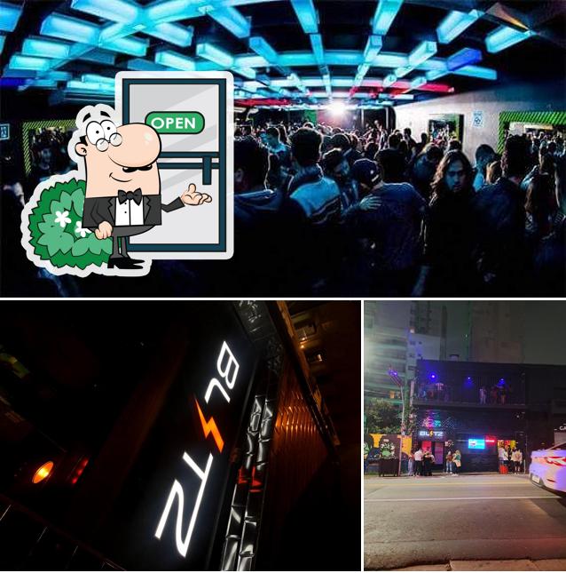 O exterior do Blitz Haus