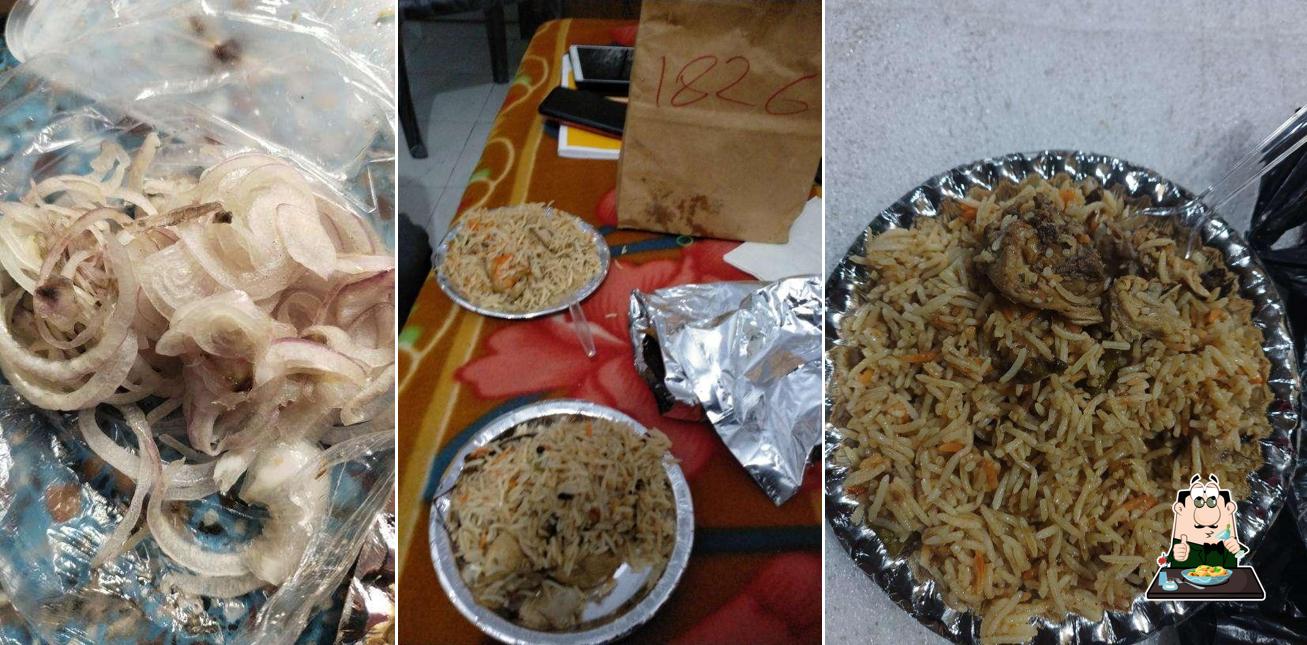 Food at Majeed Restaurant