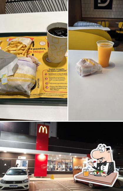 Entre diversos coisas, comida e exterior podem ser encontrados a McDonald's Brasília Águas Claras - Baa