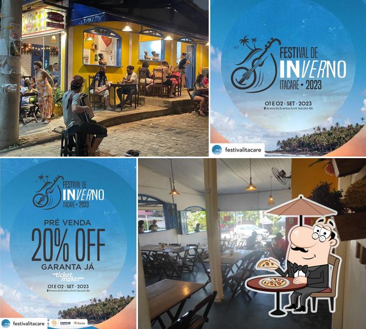 O exterior do Restaurante Água Na Boca