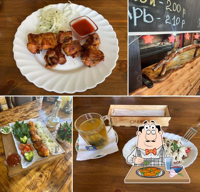 Ailes de poulet à Shashlichnaya Ochag