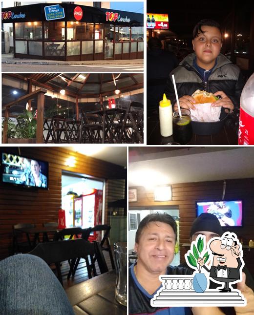 Veja imagens do exterior do Top Lanches