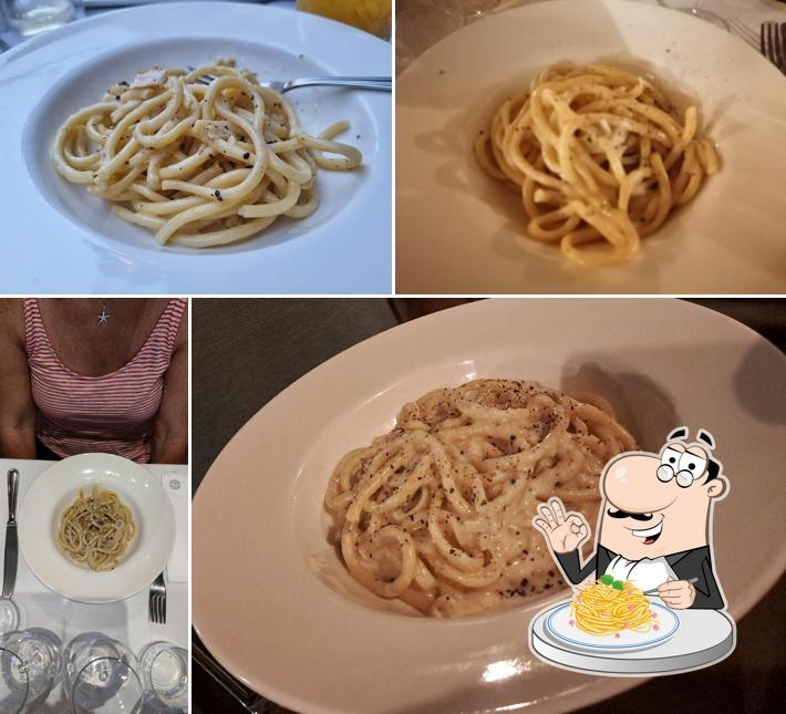 Spaghetti alla carbonara al Casin Dei Nobili