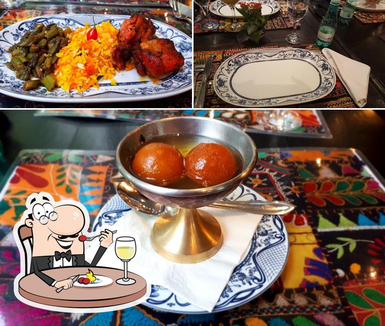 Comida em Tulsi Indian Cuisine