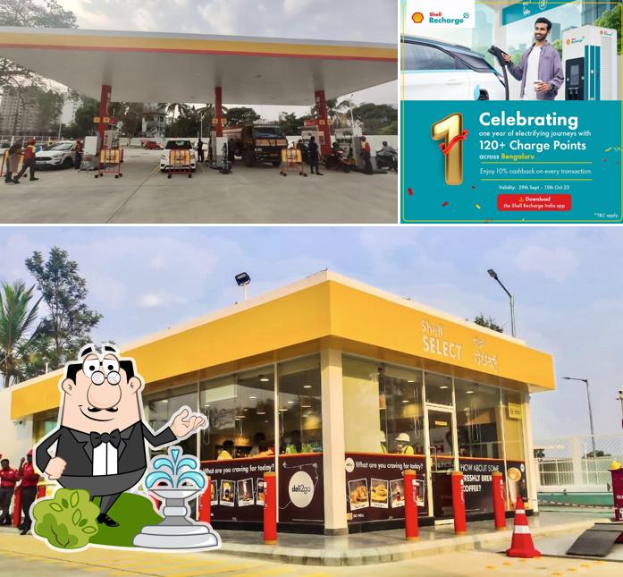 Enjoy the view at the outside area of SHELL - ANEKAL ROAD