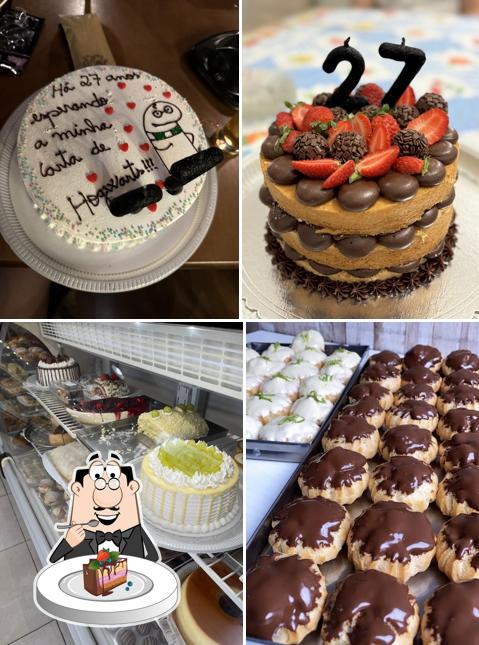 Bolo de chocolate em Lari Panificadora e Confeitaria Padaria em Curitiba