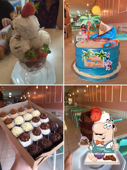 Peça uma das sobremesas