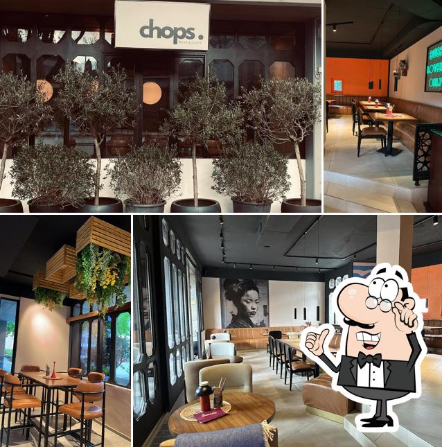 Dai un'occhiata agli interni di chops. l sushi & more