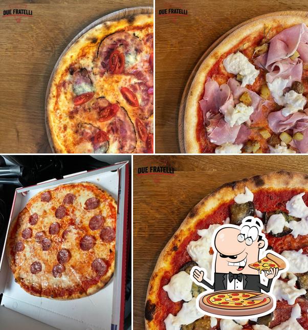 A Pizzeria Due Fratelli, puoi provare una bella pizza
