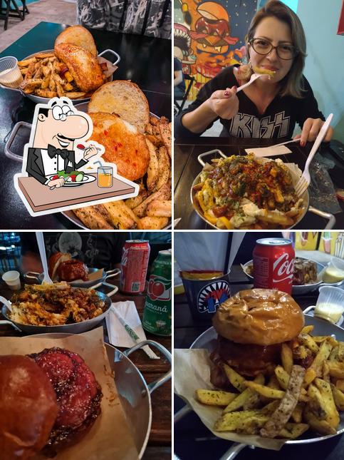 Platos en JAWS Burger Votorantim