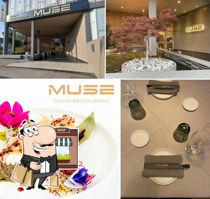 Gli esterni di Muse Wok Sushi