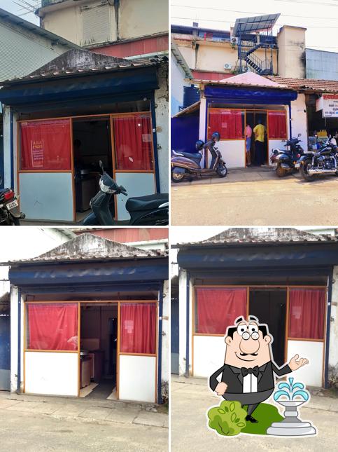 Check out the image showing exterior and interior at Unni chettante kada (ഉണ്ണിചേട്ടന്റെ കട)