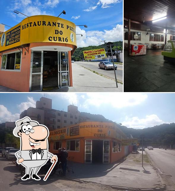 O exterior do Restaurante E Pizzaria Do Curió