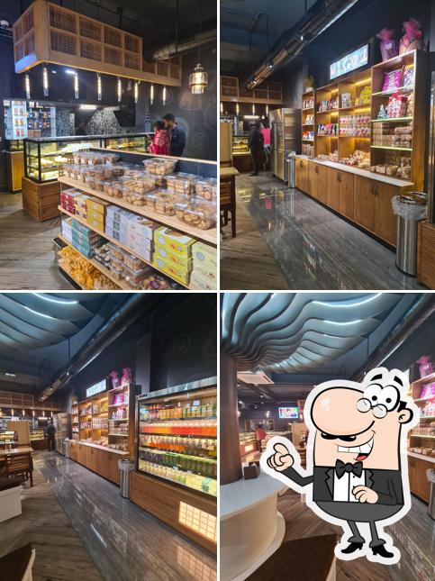 The interior of Mohan Bakery Manmohan Nagar - Best Bakery In Ambala