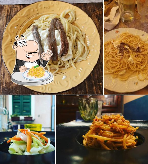 Spaghetti alla carbonara al Trattoria Excelsior da Camillo