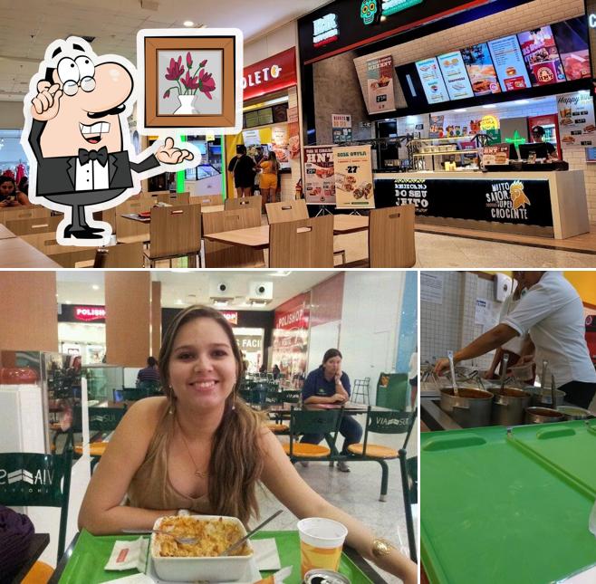 Veja imagens do interior do Spoleto