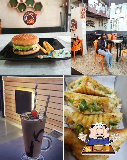 Chocolate mousse at Cafe Amore