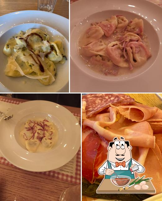 Ravioli al Osteria del Tortellino - Varese