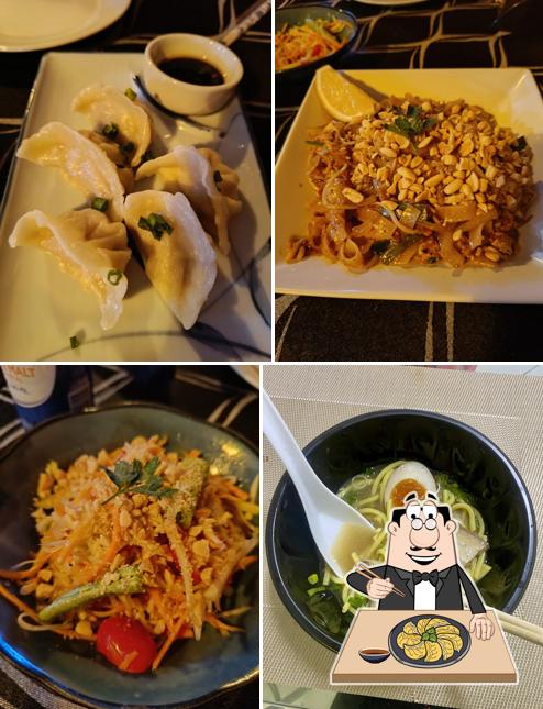 Gyoza em UMAMI culinária asiática