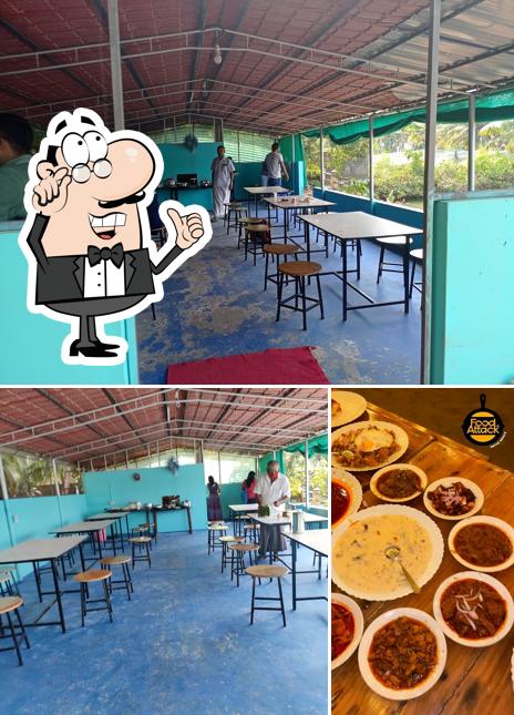 The interior of Kayaloram Restaurant