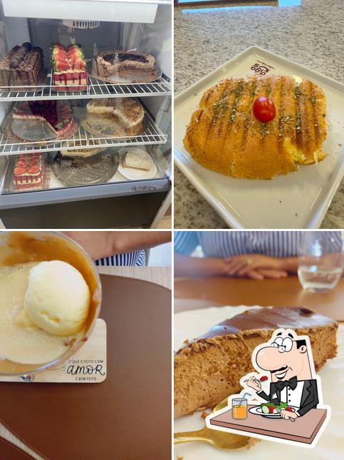 Platos en Café Diga Xis