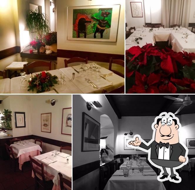 Gli interni di Da Ilia