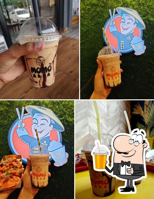 Enjoy a drink at Momo Adda - Best momo in Kota