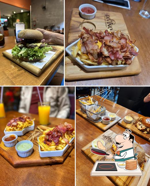 Panquecas em Divino Gourmet Burger