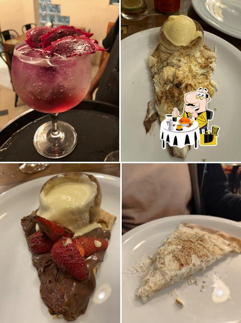 Platos en Marikota Pizzaria