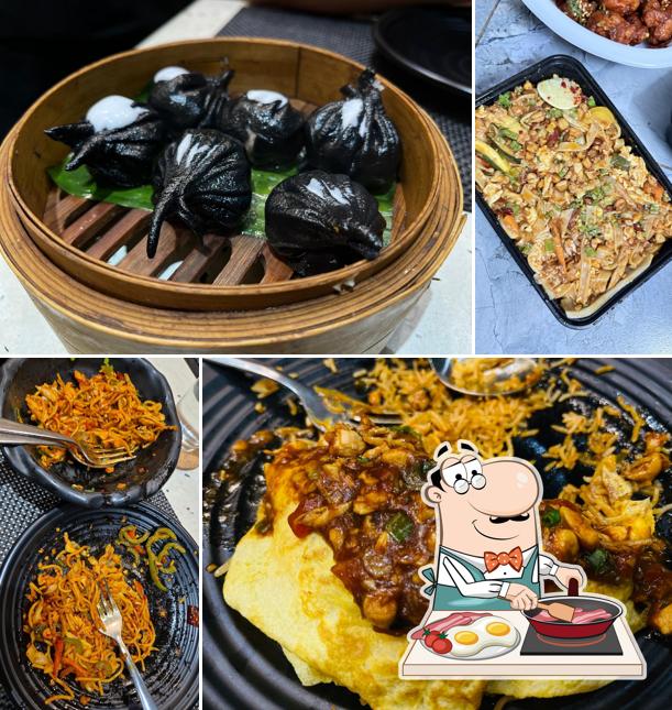 Omelette at Qi Pan Asian