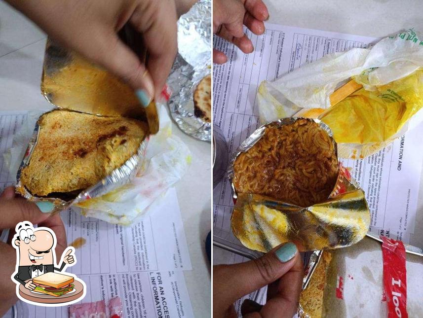 Grilled cheese sandwich at Jsm food point