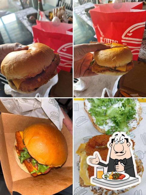 Food at Louis Burger