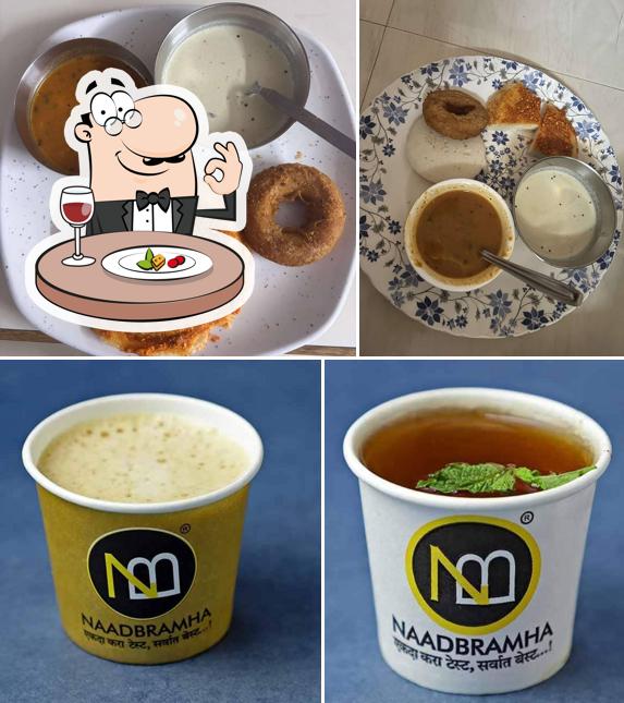 The restaurant's food and drink